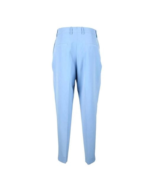 Berwich Elegante Stretch Broek in het Blue