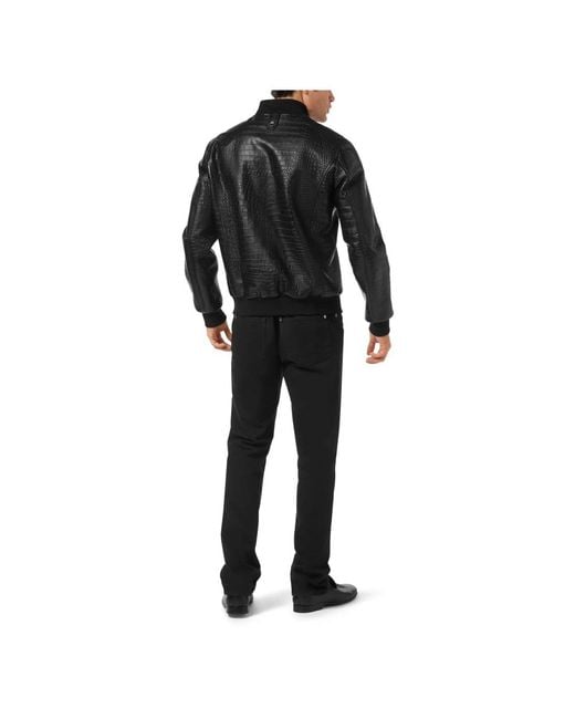Bomber Jackets Billionaire de hombre de color Black