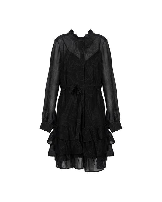Silvian Heach Casual Kleedjes in het Black
