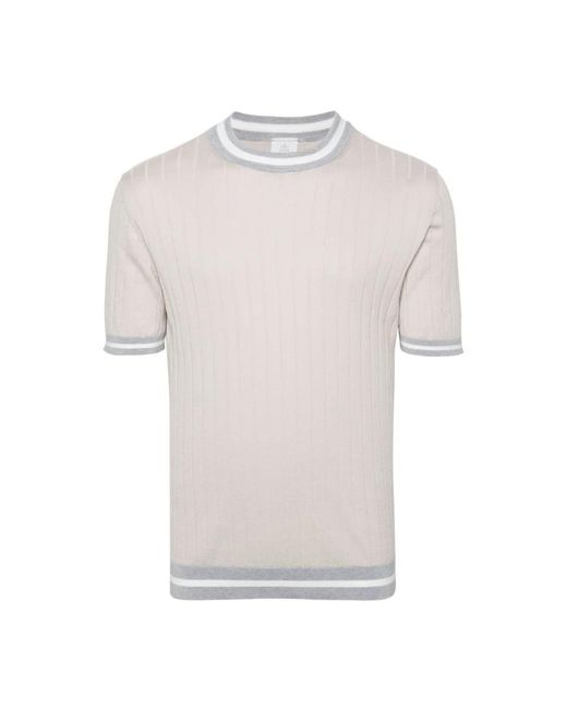 Knitwear > round-neck knitwear Eleventy pour homme en coloris White