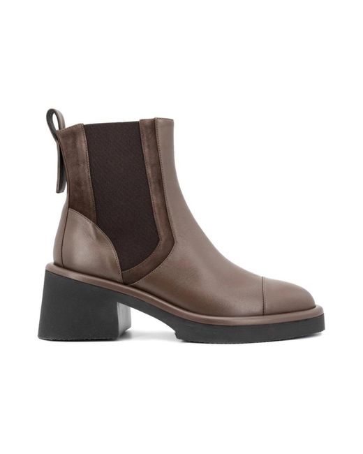 Peserico Brown Chelsea Boots