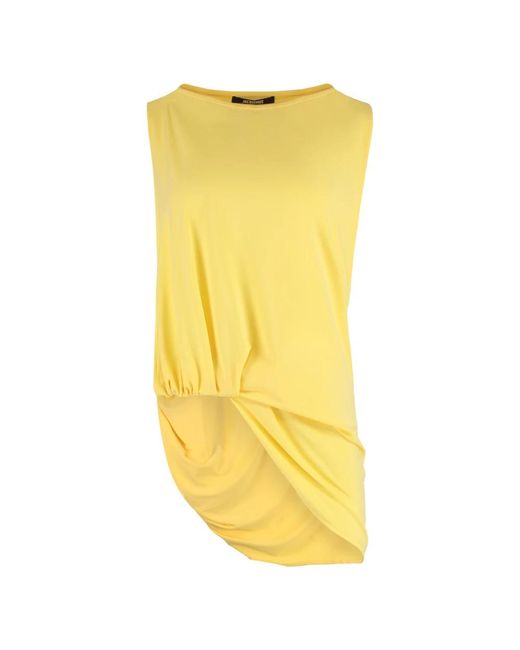 Jacquemus Yellow Sleeveless Tops
