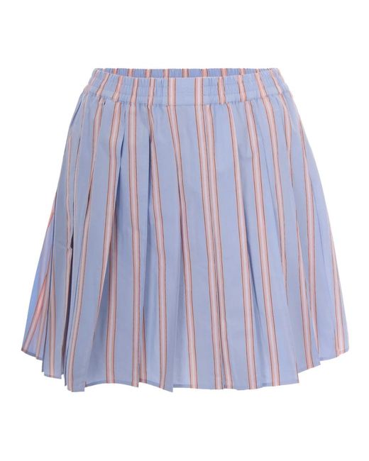 Lacoste Blue Short Skirts