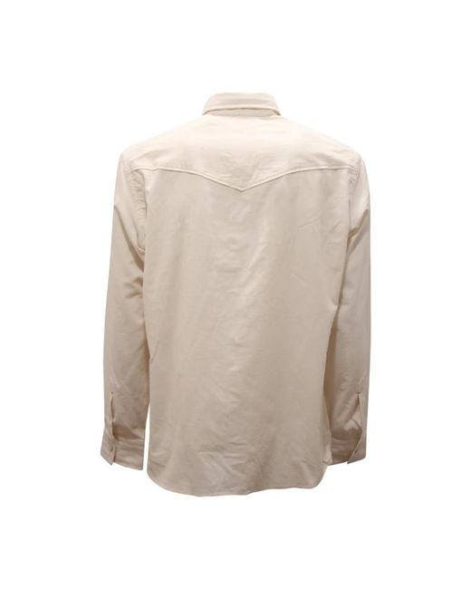 Mazzarelli Natural Casual Shirts for men