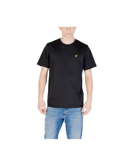 Lyle & Scott Kurzärmeliges T-Shirt in Black für Herren