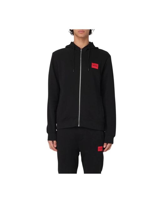 Zip-Throughs HUGO pour homme en coloris Black