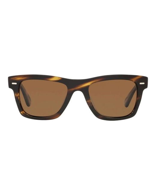 Oliver Peoples Brown Sunglasses for men