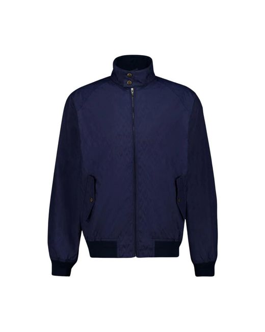 Valentino Garavani Blue Bomber Jackets for men