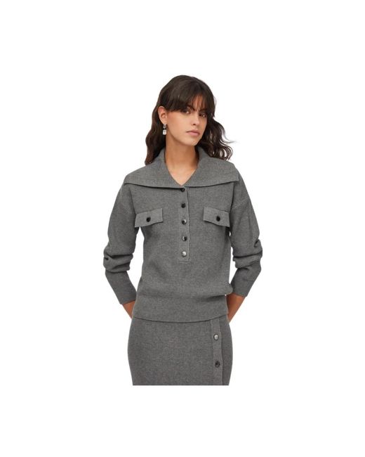 Liu Jo Gray Polo Shirts