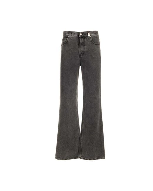 McQueen Gray Flare Jeans for men