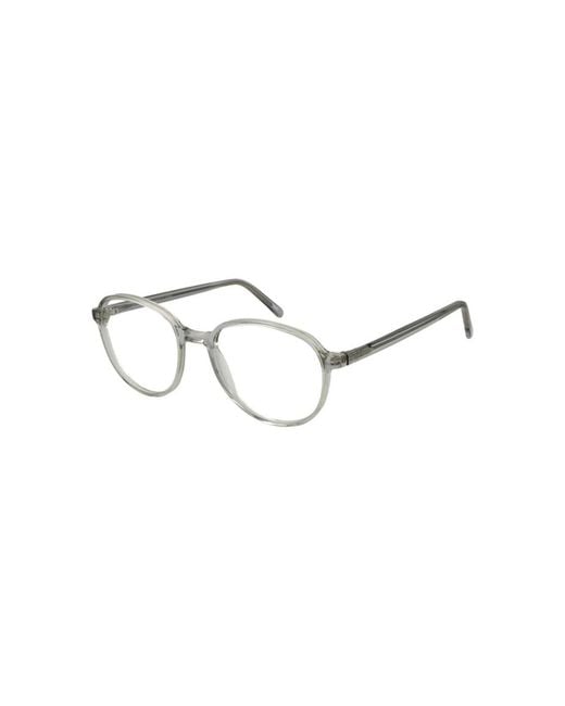 Andy Wolf Metallic Transparente Vollrand-Optikfassungen
