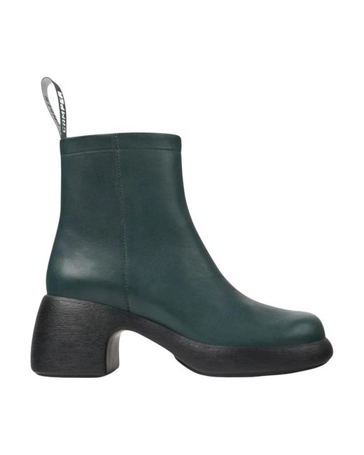 Camper Green Heeled Boots
