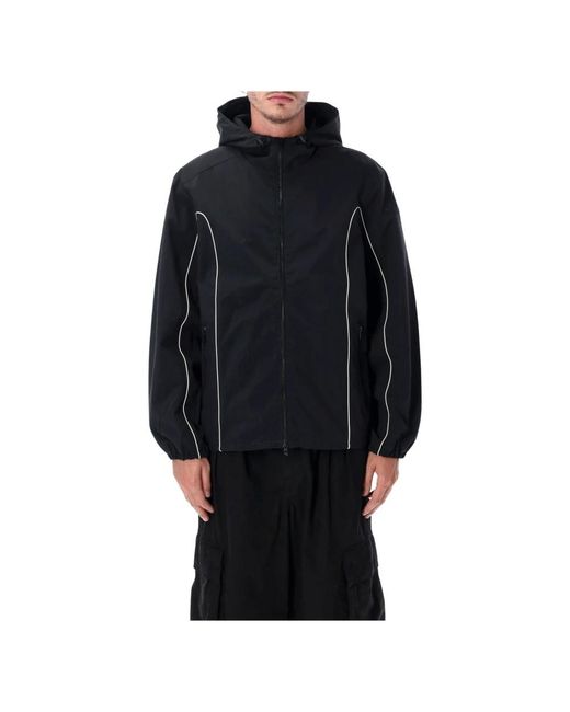 DIESEL Black Light Jackets for men