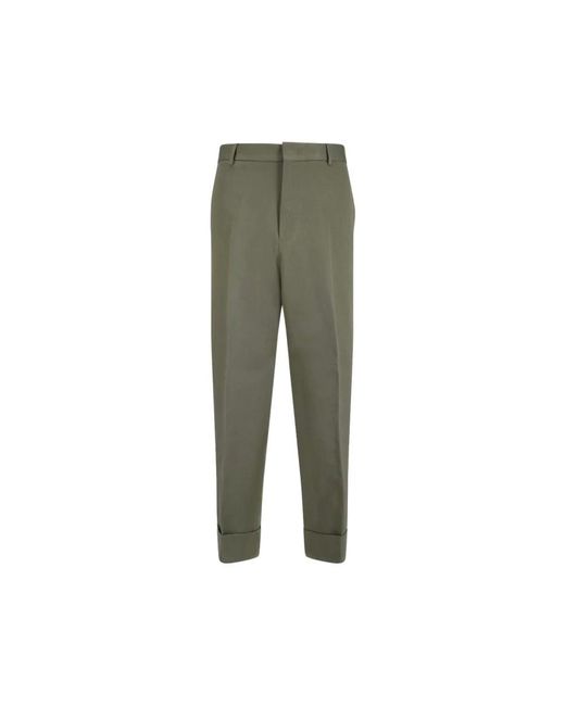 PT Torino Green Suit Trousers for men