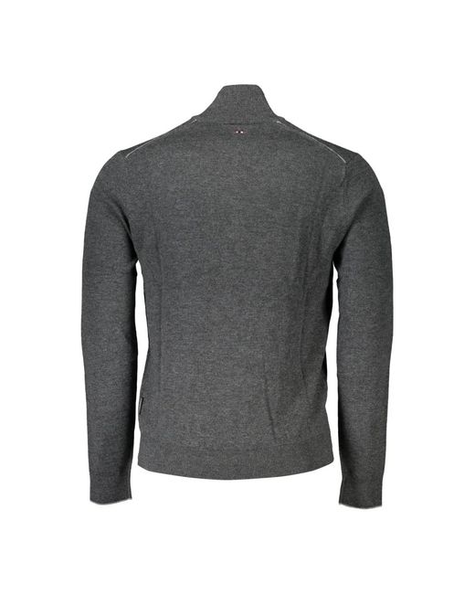 Napapijri Gray Turtlenecks for men