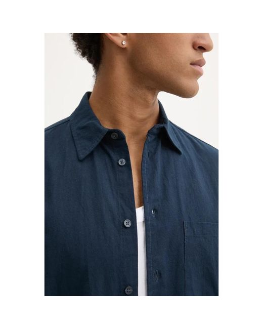 Samsøe & Samsøe Saliam Shirt in het Blue voor heren