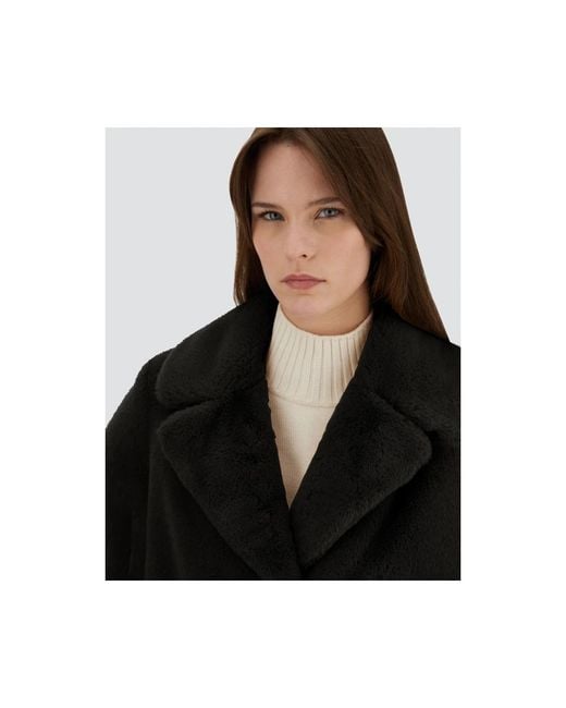 Single-Breasted Coats Herno de color Black