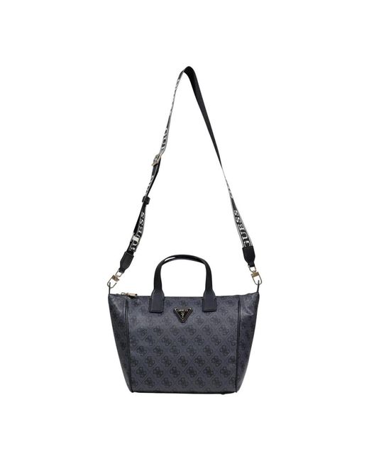 Guess Black Tote Bags