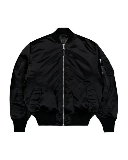 Alpha Industries Black Bomber Jackets for men