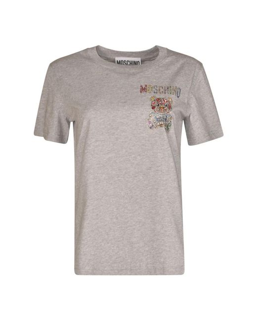 Moschino Gray T-Shirts