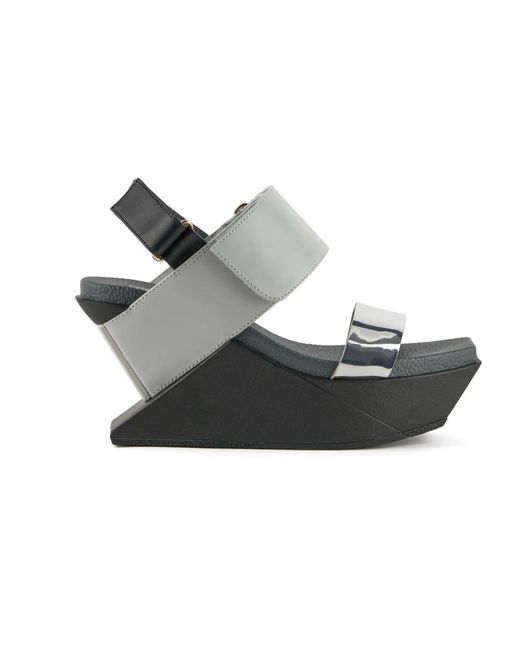 United Nude Gray Wedges