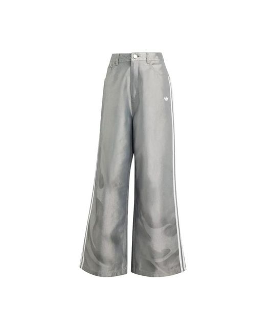 Adidas Gray Wide Trousers