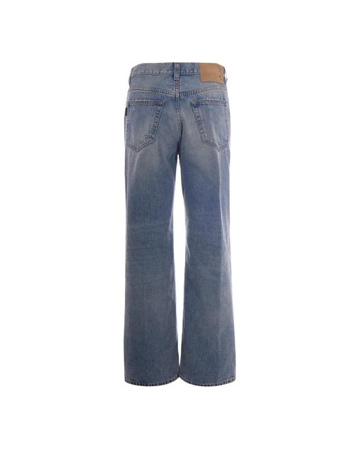 Haikure Blue Straight Fit Jeans