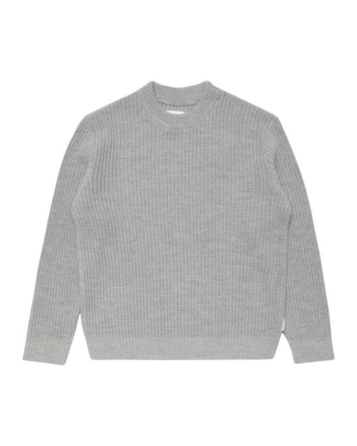 Edwin Nix Sweater in het Gray voor heren