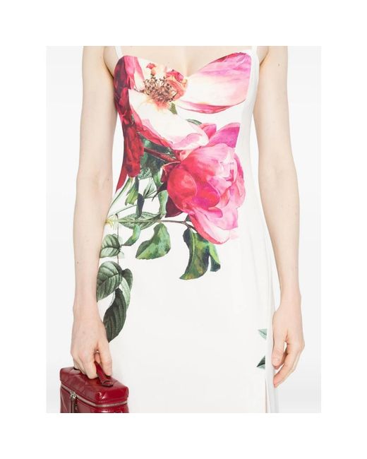 Alice + Olivia Pink Midi Dresses