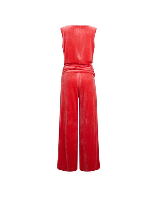 Alberta Ferretti Red Jumpsuits