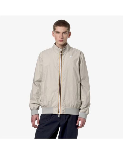 Light Jackets K-Way de hombre de color Natural