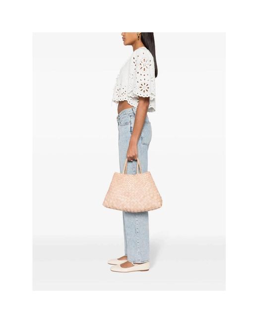 Tote Bags di Dragon Diffusion in Pink