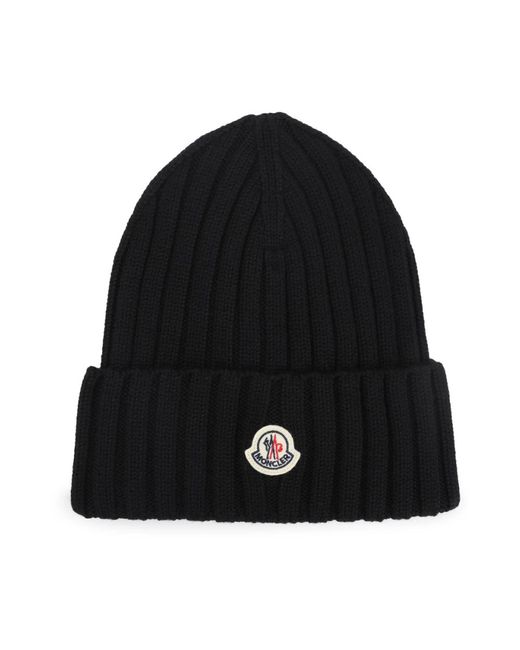 Moncler Black Beanies