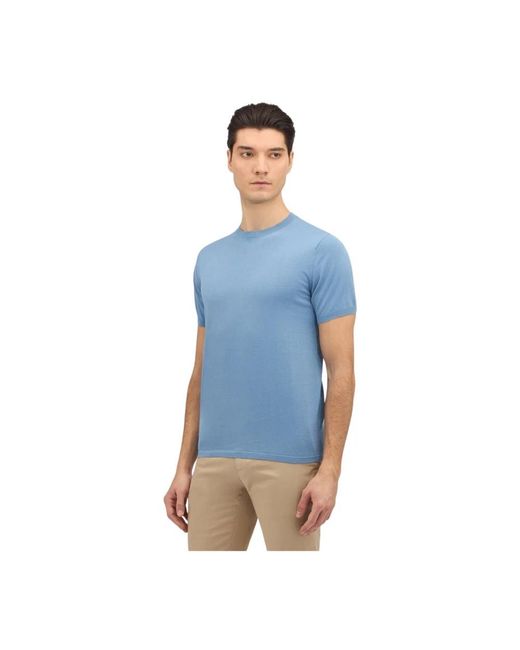 Brooks Brothers Blue Round-Neck Knitwear for men