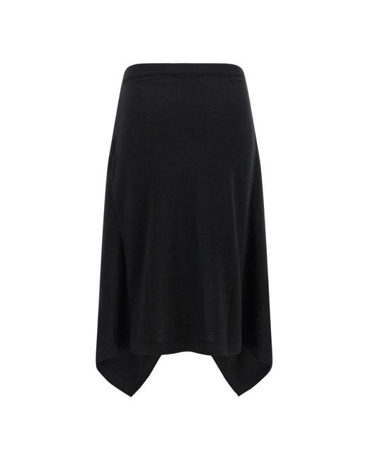 Lemaire Black Midi Skirts