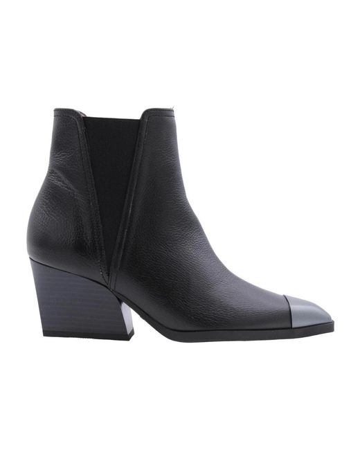 Hispanitas Black Cowboy & Biker Boots