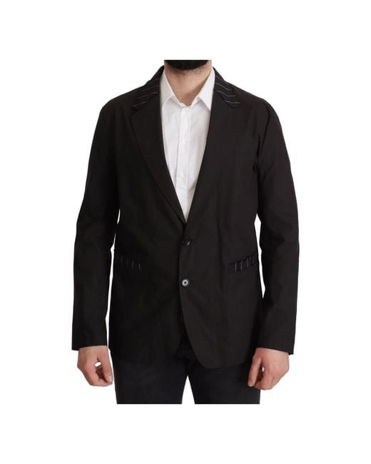 Dolce & Gabbana Black Blazers for men