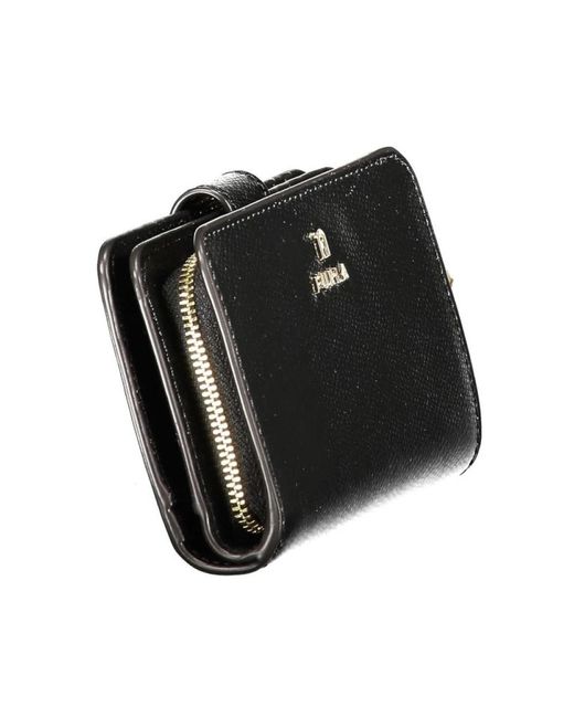 Furla Black Leather Wallet