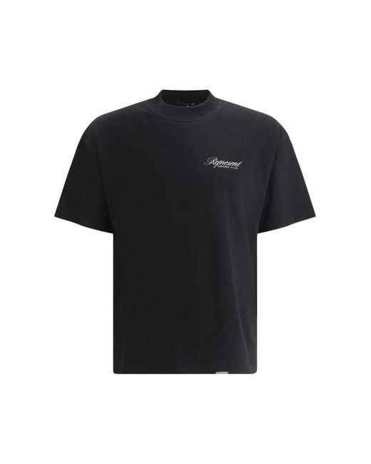 Represent Black T-Shirts for men