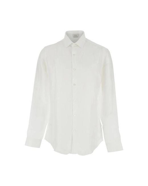 Calvin Klein White Formal Shirts for men
