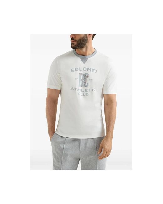 Brunello Cucinelli Short in het White voor heren