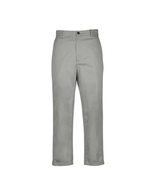 KENZO Straight Trousers in het Gray