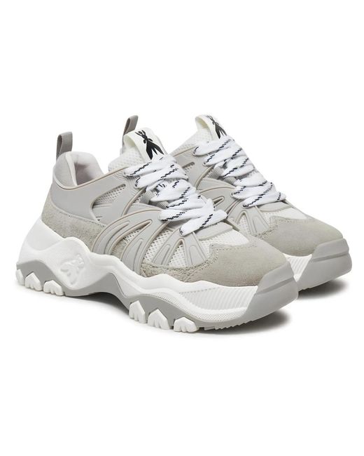 Patrizia Pepe Gray Sneakers