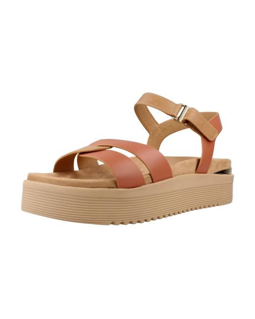 Flat Sandals Stonefly en coloris Brown