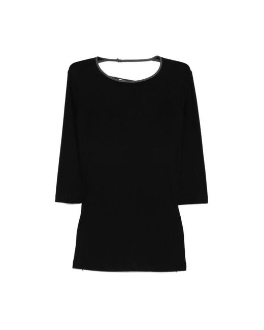 IRO Tops ,Zwart ,Ronde Hals Trui in het Black