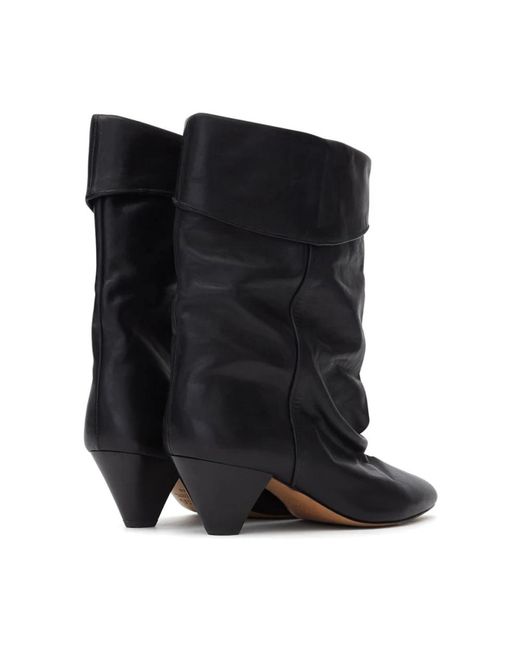 Isabel Marant Black Cowboy Boots