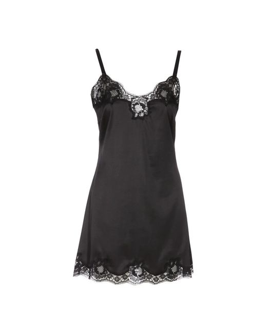 Dolce & Gabbana Black Nightgowns