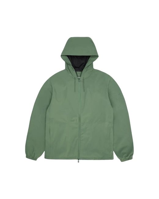 Rains Green Rain Jackets for men
