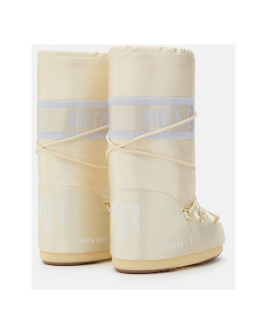 Moon Boot Natural Icon Pearly Boots