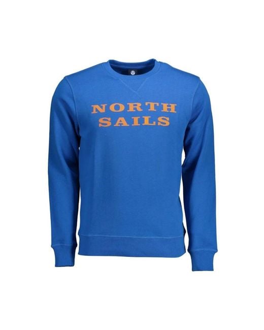 North Sails Blue Sweatshirts for men